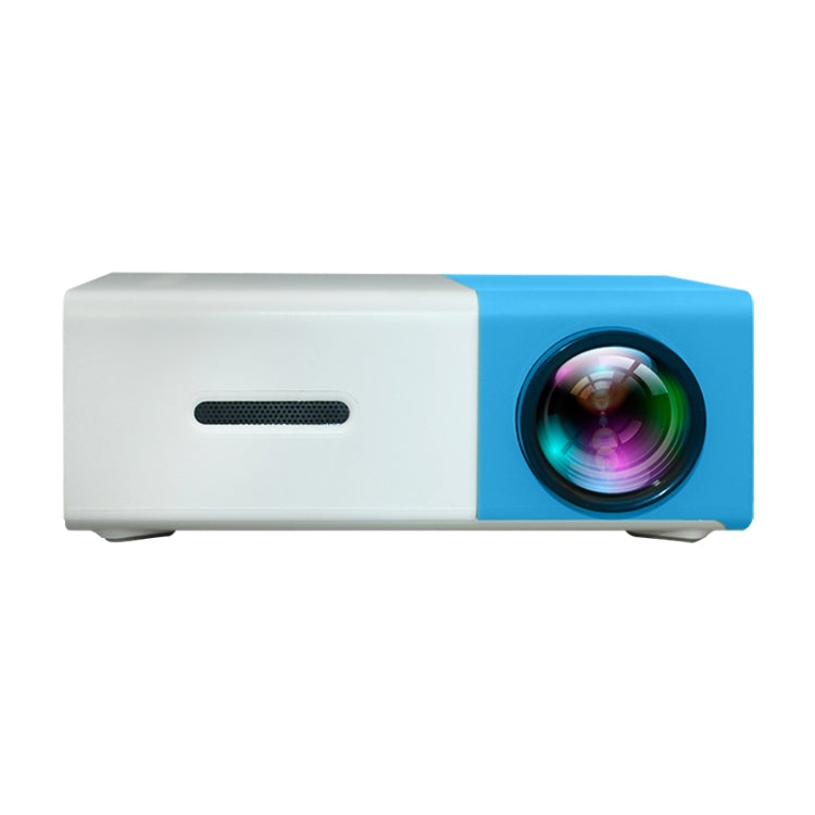 YG300 400LM Portable Mini Home Theater LED Projector with Remote Controller, Support HDMI, AV, SD, USB Interfaces (Blue) - LED Projector by buy2fix | Online Shopping UK | buy2fix