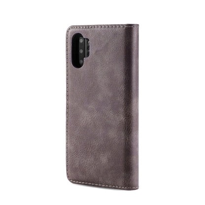 DG.MING Crazy Horse Texture Flip Detachable Magnetic Leather Case with Holder & Card Slots & Wallet for Samsung Galaxy Note 10(Grey) - Galaxy Phone Cases by DG.MING | Online Shopping UK | buy2fix