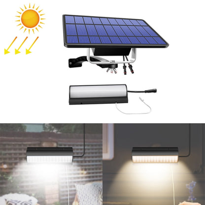 Pull-Switch 2 in 1 Solar Light 60-LEDs Landscape Courtyard Wall Lamp, Light Color:White Light(Black Shell) - Solar Lights by buy2fix | Online Shopping UK | buy2fix