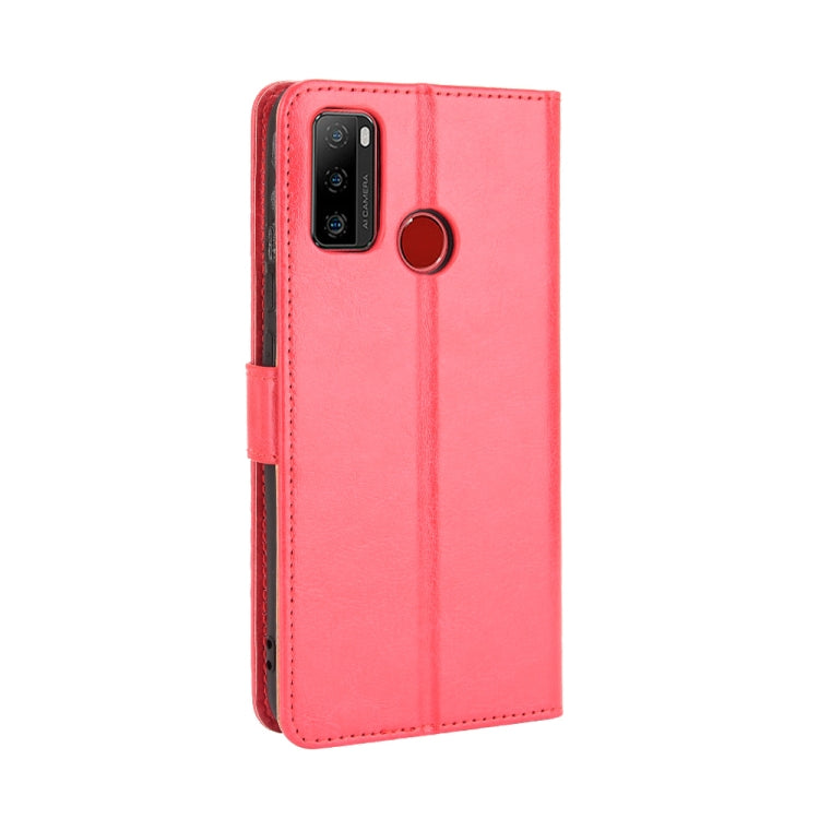 For Ulefone Note 10 Crazy Horse Texture Horizontal Flip Leather Case with Holder & Card Slots & Lanyard(Red) - Ulefone Cases by buy2fix | Online Shopping UK | buy2fix