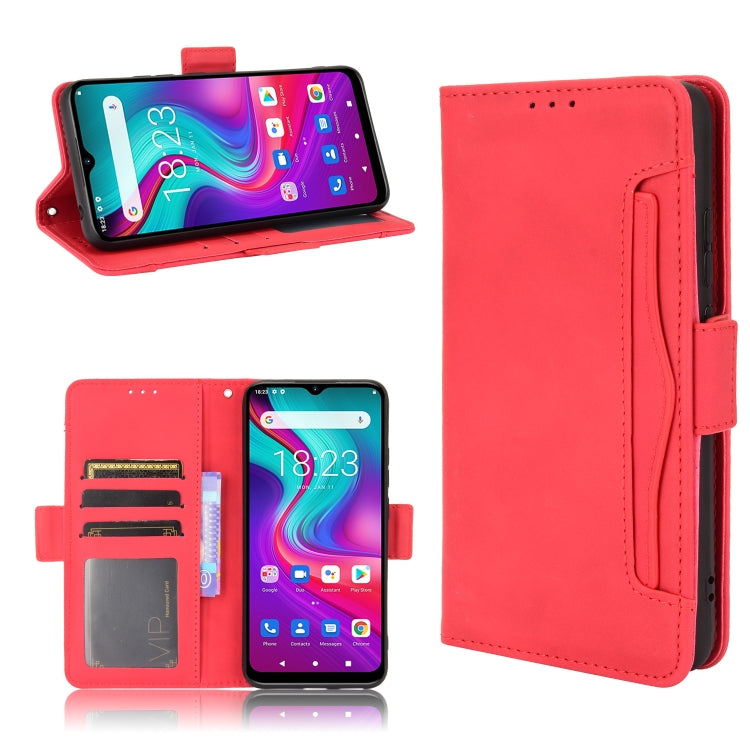 For Doogee X96 Pro Skin Feel Calf Pattern Horizontal Flip Leather Case with Holder & Card Slots & Photo Frame(Red) - More Brand by buy2fix | Online Shopping UK | buy2fix