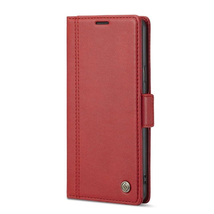 For Samsung Galaxy S9 LC.IMEEKE Magnetic Buckle PU + TPU Horizontal Flip Leather Case with Holder & Card Slots & Wallet(Red) - Galaxy Phone Cases by LC.IMEEKE | Online Shopping UK | buy2fix