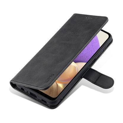 For Samsung Galaxy A32 5G AZNS Skin Feel Calf Texture Horizontal Flip Leather Case with Card Slots & Holder & Wallet(Black) - Galaxy Phone Cases by AZNS | Online Shopping UK | buy2fix