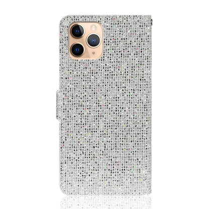 For iPhone 13 Pro Max Glitter Powder Horizontal Flip Leather Case with Card Slots & Holder & Lanyard (Silver) - iPhone 13 Pro Max Cases by buy2fix | Online Shopping UK | buy2fix