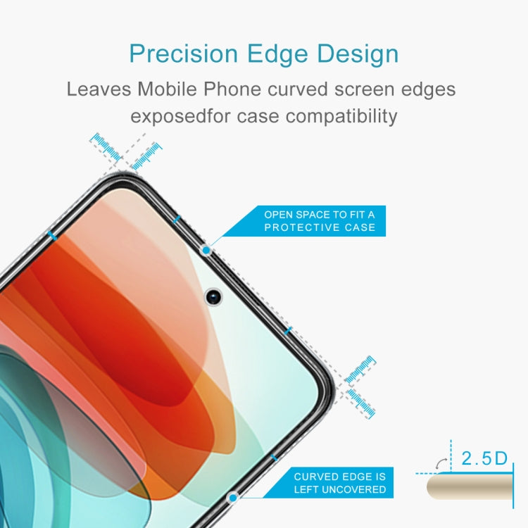 For Xiaomi Poco X3 GT 50 PCS 0.26mm 9H 2.5D Tempered Glass Film -  by buy2fix | Online Shopping UK | buy2fix