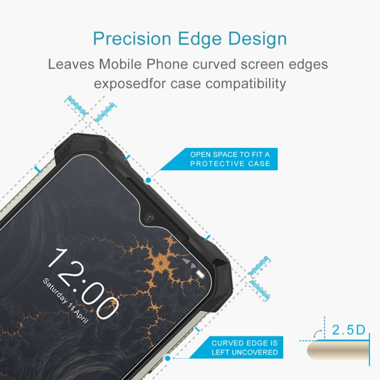 For Oukitel WP9 10 PCS 0.26mm 9H 2.5D Tempered Glass Film - Ulefone Tempered Glass by buy2fix | Online Shopping UK | buy2fix