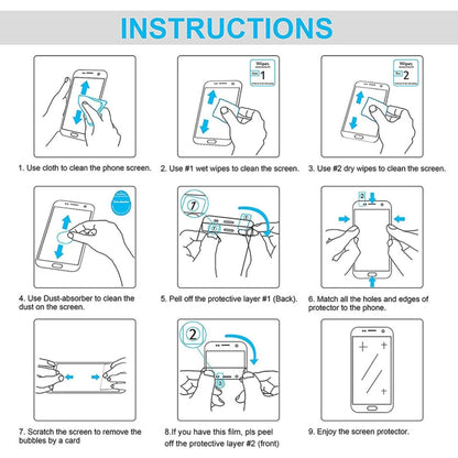 For Ulefone Note 7P 10 PCS 0.26mm 9H 2.5D Tempered Glass Film - Ulefone Tempered Glass by buy2fix | Online Shopping UK | buy2fix