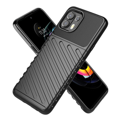 Thunderbolt Shockproof TPU Protective Soft Case For Motorola Moto Edge 20 Lite / Edge 20 Fusion(Black) - Motorola Cases by buy2fix | Online Shopping UK | buy2fix