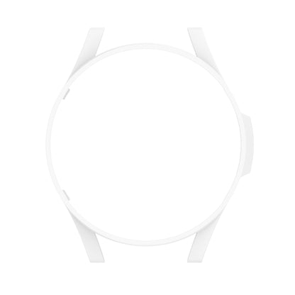 For Samsung Galaxy Watch4 Classic 42mm Half Coverage Hollowed PC Protective Case(White) - Watch Cases by buy2fix | Online Shopping UK | buy2fix