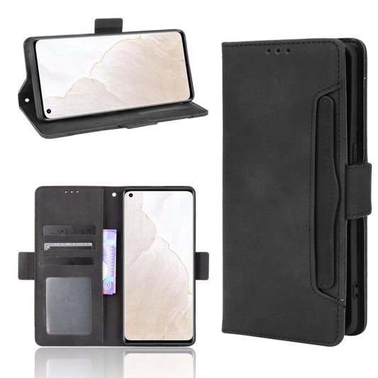 For OPPO Realme GT Explorer Master Skin Feel Calf Pattern Horizontal Flip Leather Case with Holder & Card Slots & Photo Frame(Black) - Realme Cases by buy2fix | Online Shopping UK | buy2fix