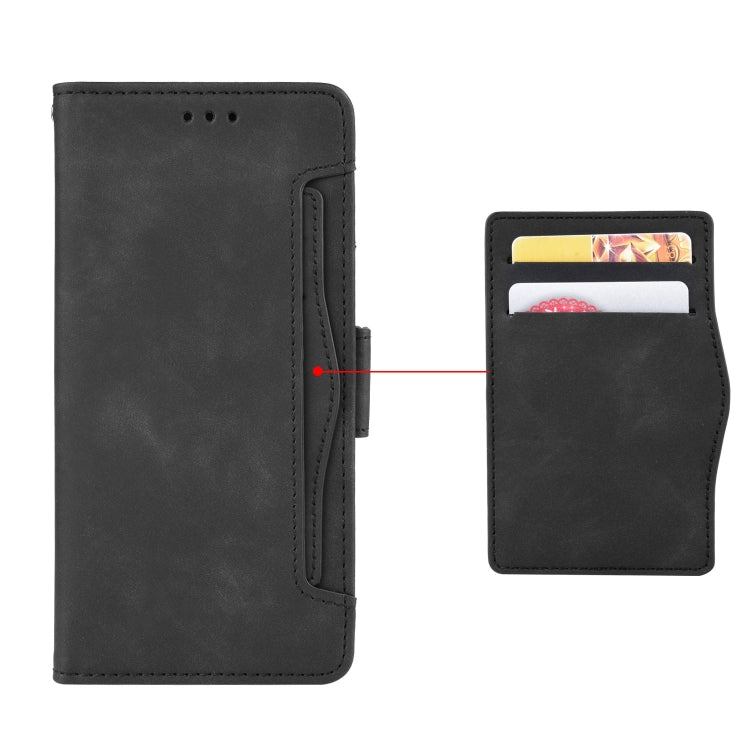 For Doogee S86 / S86 Pro Skin Feel Calf Pattern Horizontal Flip Leather Case with Holder & Card Slots & Photo Frame(Black) - More Brand by buy2fix | Online Shopping UK | buy2fix