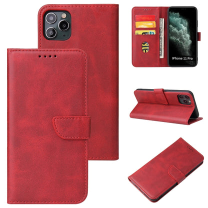 Calf Texture Buckle Horizontal Flip Leather Case with Holder & Card Slots & Wallet For iPhone 11(Red) - iPhone 11 Cases by buy2fix | Online Shopping UK | buy2fix