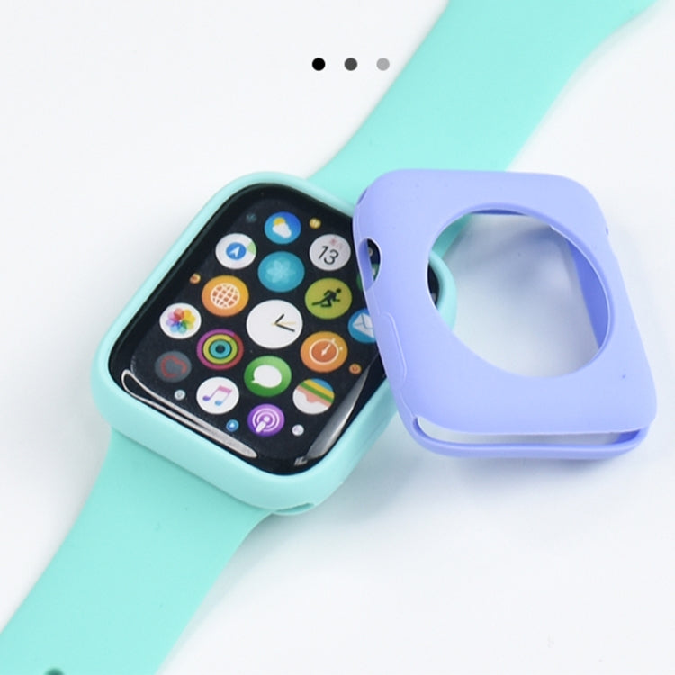 Shockproof All-inclusive Silicone Protective Case For Apple Watch Series 6 & SE & 5 & 4 40mm(Grey) - Watch Cases by buy2fix | Online Shopping UK | buy2fix