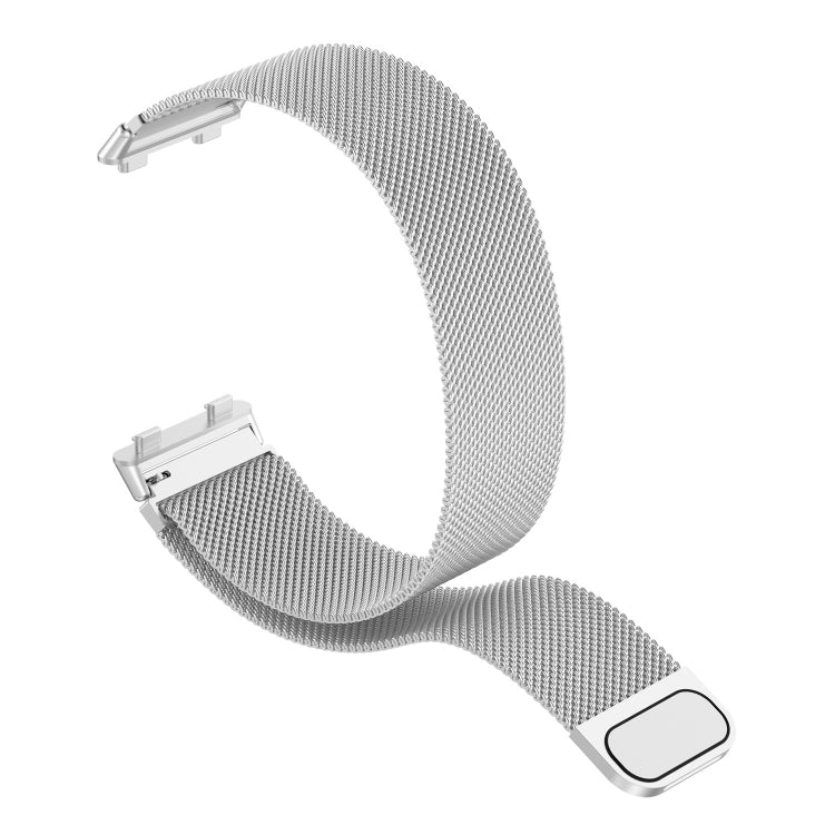 For OPPO Watch 2 42mm Milan Metal Watch Band(Silver) -  by buy2fix | Online Shopping UK | buy2fix