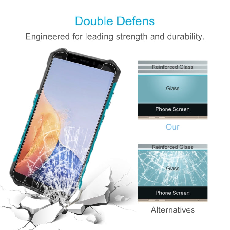 For Ulefone Armor X9 50 PCS 0.26mm 9H 2.5D Tempered Glass Film - Ulefone Tempered Glass by buy2fix | Online Shopping UK | buy2fix