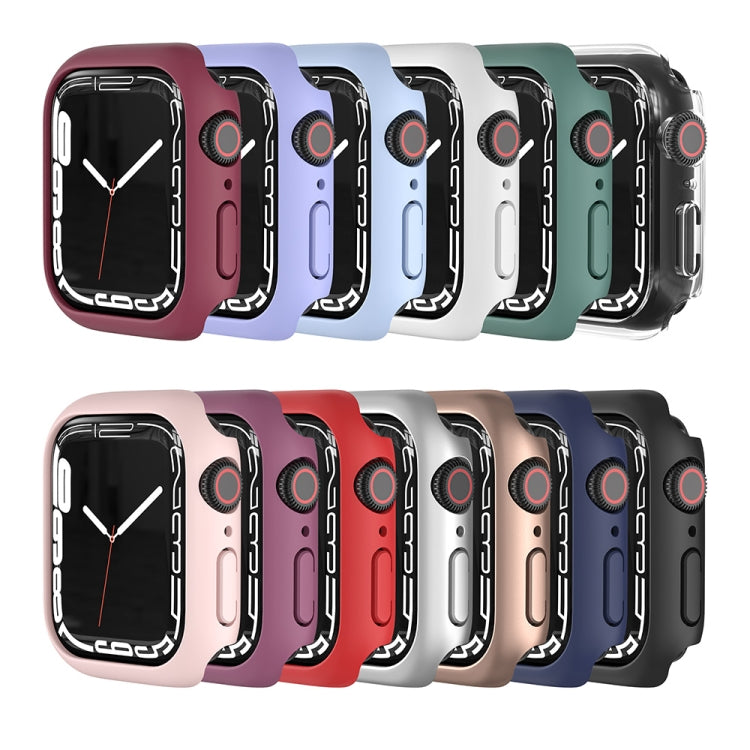 Shockproof TPU Protective Case For Apple Watch Series 9 / 8 / 7 41mm(Light Blue) - Watch Cases by buy2fix | Online Shopping UK | buy2fix