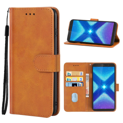 Leather Phone Case For Blackview BV5500 Pro(Brown) - More Brand by buy2fix | Online Shopping UK | buy2fix