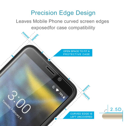 10 PCS 0.26mm 9H 2.5D Tempered Glass Film For Doogee X50 - For Doogee by buy2fix | Online Shopping UK | buy2fix