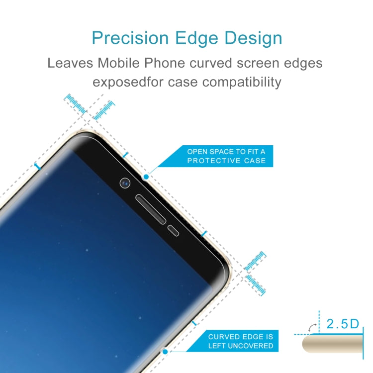 10 PCS 0.26mm 9H 2.5D Tempered Glass Film For Doogee X60L - For Doogee by buy2fix | Online Shopping UK | buy2fix