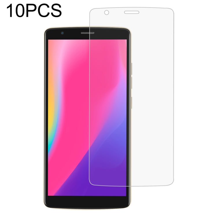 10 PCS 0.26mm 9H 2.5D Tempered Glass Film For Blackview A20 Pro - For Blackview by buy2fix | Online Shopping UK | buy2fix