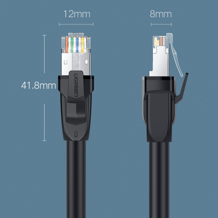 UGREEN CAT8 Ethernet Network LAN Cable, Length:1.5m - Lan Cable and Tools by UGREEN | Online Shopping UK | buy2fix