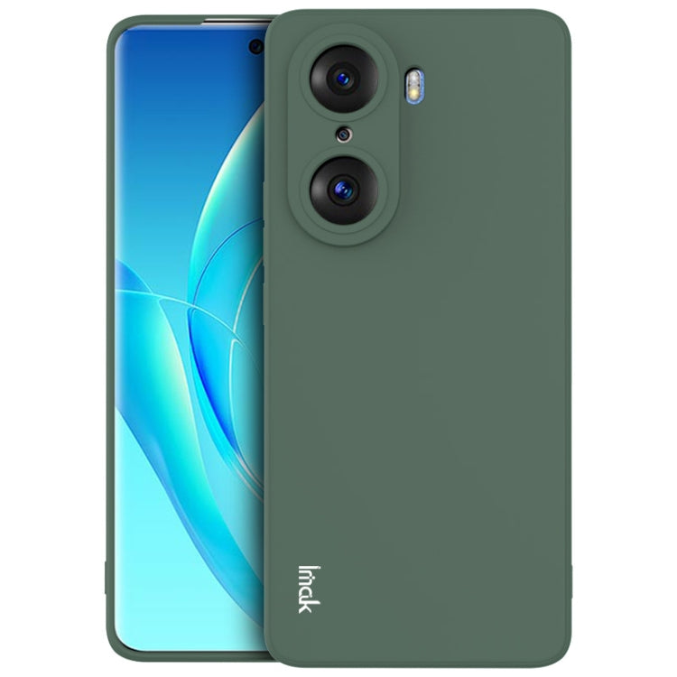 For Honor 60 Pro 5G imak UC-4 Series Straight Edge TPU Soft Protective Case(Dark Green) - Honor Cases by imak | Online Shopping UK | buy2fix