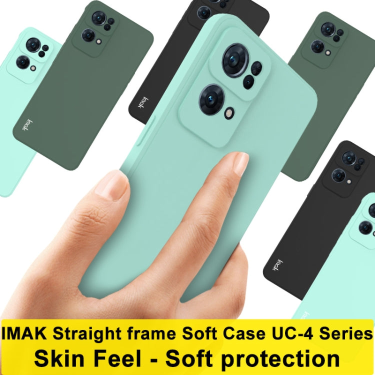 For OPPO Reno7 Pro 5G imak UC-4 Series Straight Edge TPU Soft Protective Case(Black) - OPPO Cases by imak | Online Shopping UK | buy2fix