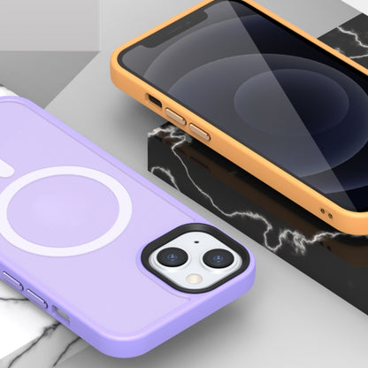 For iPhone 12 Magsafe Magnetic Phone Case(Light Purple) - iPhone 12 / 12 Pro Cases by buy2fix | Online Shopping UK | buy2fix