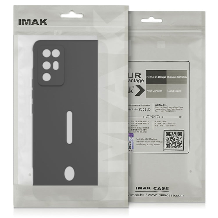 For Xiaomi 12 Pro IMAK UC-4 Series Straight Edge TPU Soft Phone Case(Light Cyan) - Xiaomi Cases by imak | Online Shopping UK | buy2fix