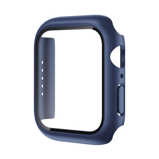 ROCK 2 in 1 PC Frame + Film Protector Case For  Apple Watch Series 3 & 2 & 1 42mm(Blue) - Watch Cases by ROCK | Online Shopping UK | buy2fix