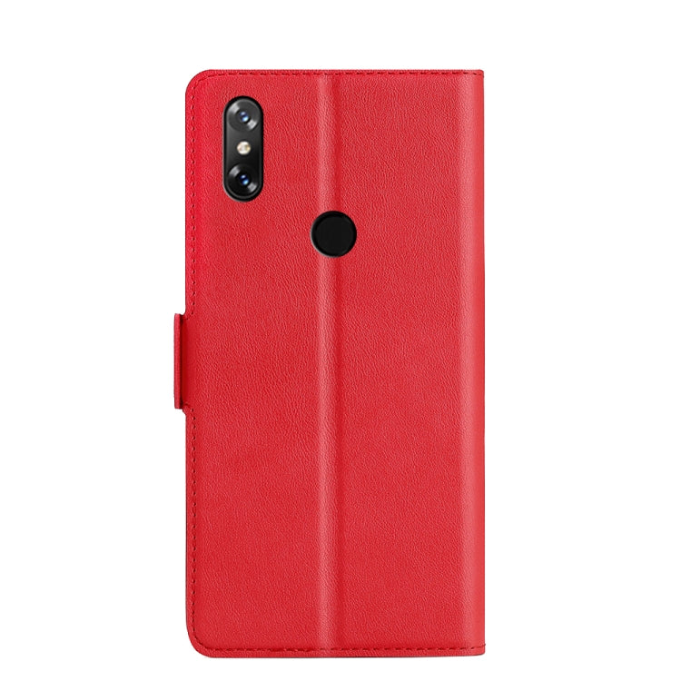 For Doogee Y8 Ultra-thin Voltage Side Buckle PU + TPU Leather Phone Case(Red) - More Brand by buy2fix | Online Shopping UK | buy2fix