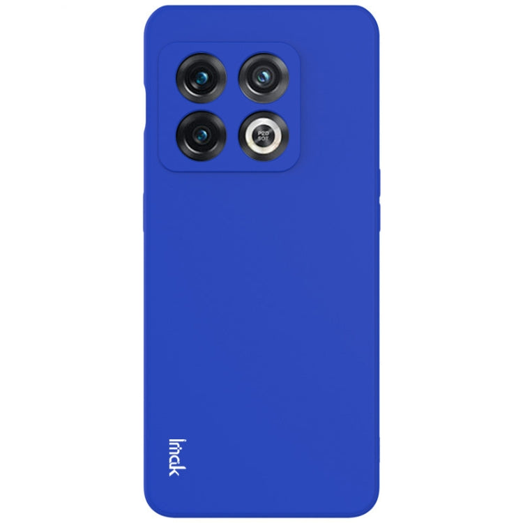 For OnePlus 10 Pro 5G IMAK UC-4 Series Straight Edge TPU Soft Phone Case(Blue) - OnePlus Cases by imak | Online Shopping UK | buy2fix