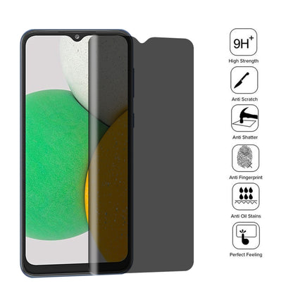 25 PCS Full Cover Anti-peeping Tempered Glass Film For Samsung Galaxy A03 Core - Galaxy Tempered Glass by buy2fix | Online Shopping UK | buy2fix