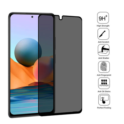 Full Cover Anti-peeping Tempered Glass Film For Xiaomi Redmi Note 10 Pro Max -  by buy2fix | Online Shopping UK | buy2fix