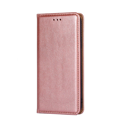 For Blackview A55 Pure Color Magnetic Leather Phone Case(Rose Gold) - More Brand by buy2fix | Online Shopping UK | buy2fix