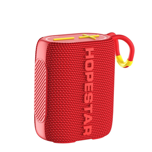 HOPESTAR H54 RGB Light TWS Waterproof Wireless Bluetooth Speaker(Red) - Waterproof Speaker by HOPESTAR | Online Shopping UK | buy2fix