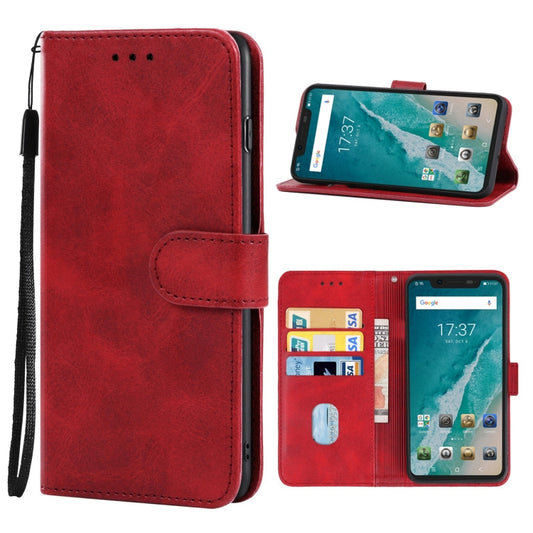 For Blackview BV9600 / BV9600 Pro Leather Phone Case(Red) - More Brand by buy2fix | Online Shopping UK | buy2fix