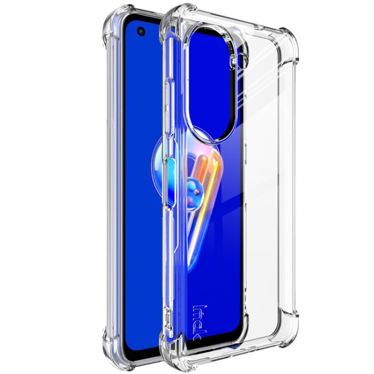 For Asus Zenfone 9 5G IMAK All-inclusive Shockproof Airbag TPU Case (Transparent) - ASUS Cases by imak | Online Shopping UK | buy2fix