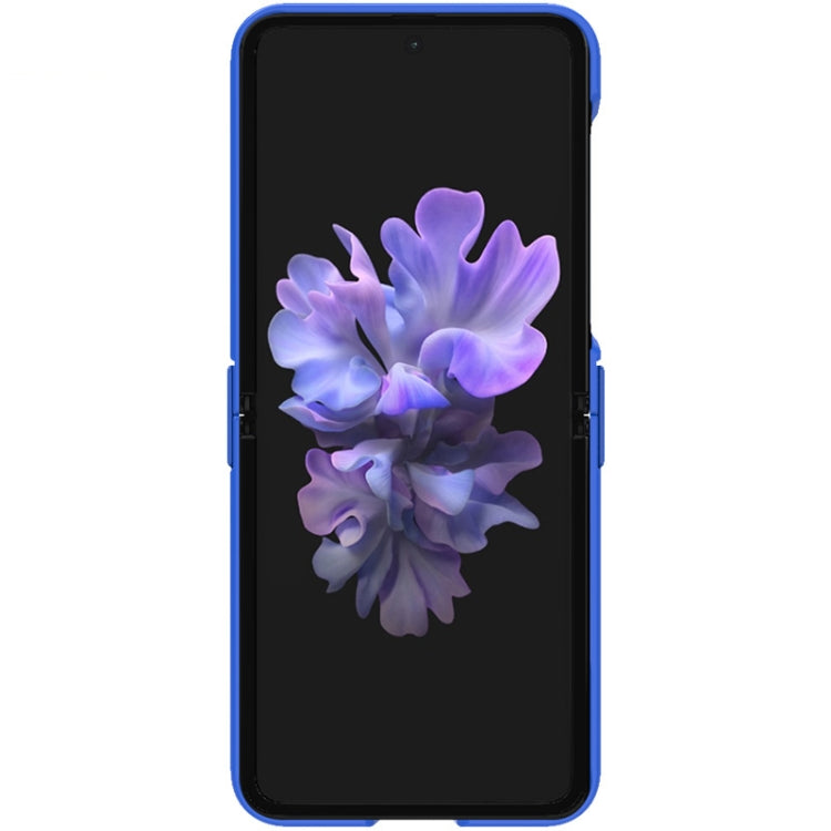 For Samsung Galaxy Z Flip3 5G IMAK JS-3 Series Colorful PC Case(Blue) - Galaxy Phone Cases by imak | Online Shopping UK | buy2fix