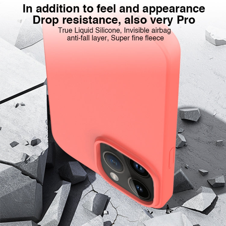 For iPhone 14 Pro Mutural Karen Series Liquid Silicone Magsafe Phone Case(Pink) - iPhone 14 Pro Cases by Mutural | Online Shopping UK | buy2fix
