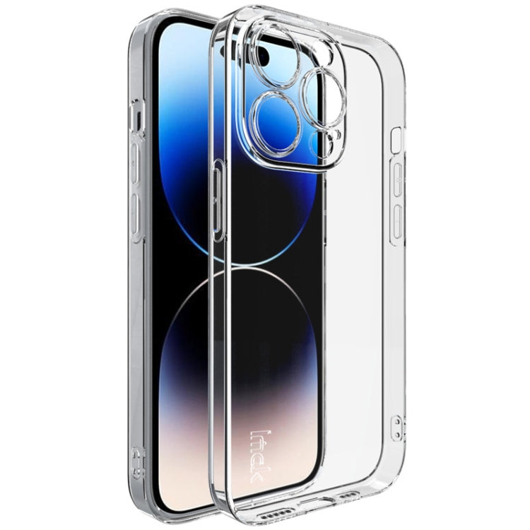 For iPhone 14 Pro Max imak UX-5 Series Shockproof TPU Protective Phone Case(Transparent) - iPhone 14 Pro Max Cases by imak | Online Shopping UK | buy2fix