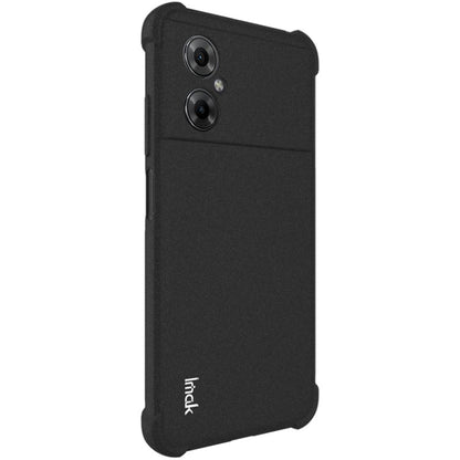 For Xiaomi Poco M4 5G imak All-inclusive Shockproof Airbag TPU Case(Matte Black) - Xiaomi Cases by imak | Online Shopping UK | buy2fix