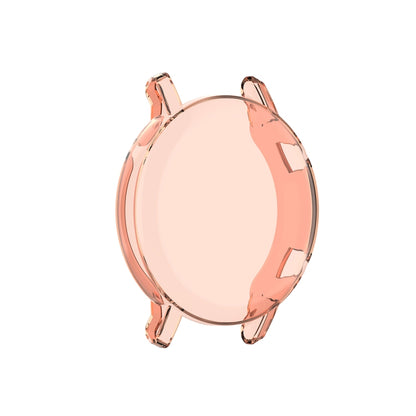 For Huawei Watch GT2 42mm Full Coverage Watch Protective Case with Screen(Transparent Pink) - Watch Cases by Huawei | Online Shopping UK | buy2fix