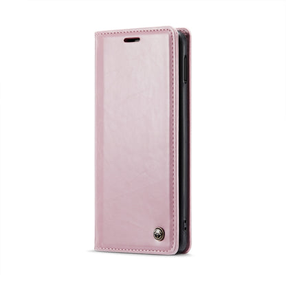 For Samsung Galaxy S10e CaseMe 003 Crazy Horse Texture Leather Phone Case(Rose Gold) - Galaxy Phone Cases by CaseMe | Online Shopping UK | buy2fix