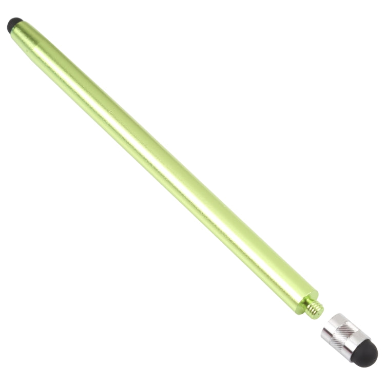 Universal Cloth Head + Silicone Head Stylus(Green) - Stylus Pen by buy2fix | Online Shopping UK | buy2fix