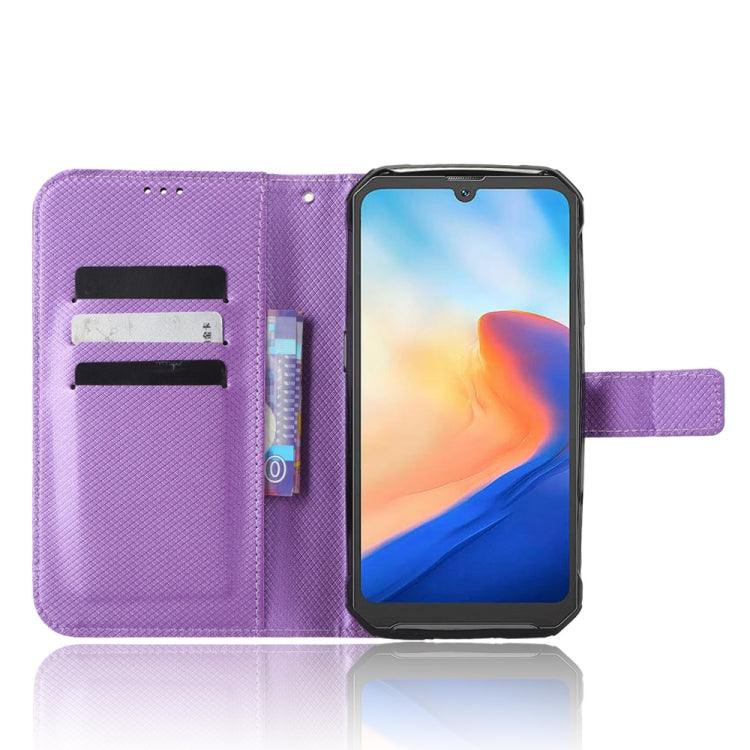 For Blackview BV7200 Diamond Texture Leather Phone Case(Purple) - More Brand by buy2fix | Online Shopping UK | buy2fix