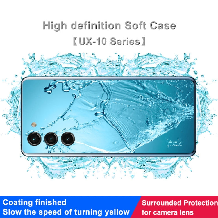 For Samsung Galaxy S23+ 5G IMAK UX-10 Series Transparent Shockproof TPU Phone Case - Galaxy S23+ 5G Cases by imak | Online Shopping UK | buy2fix