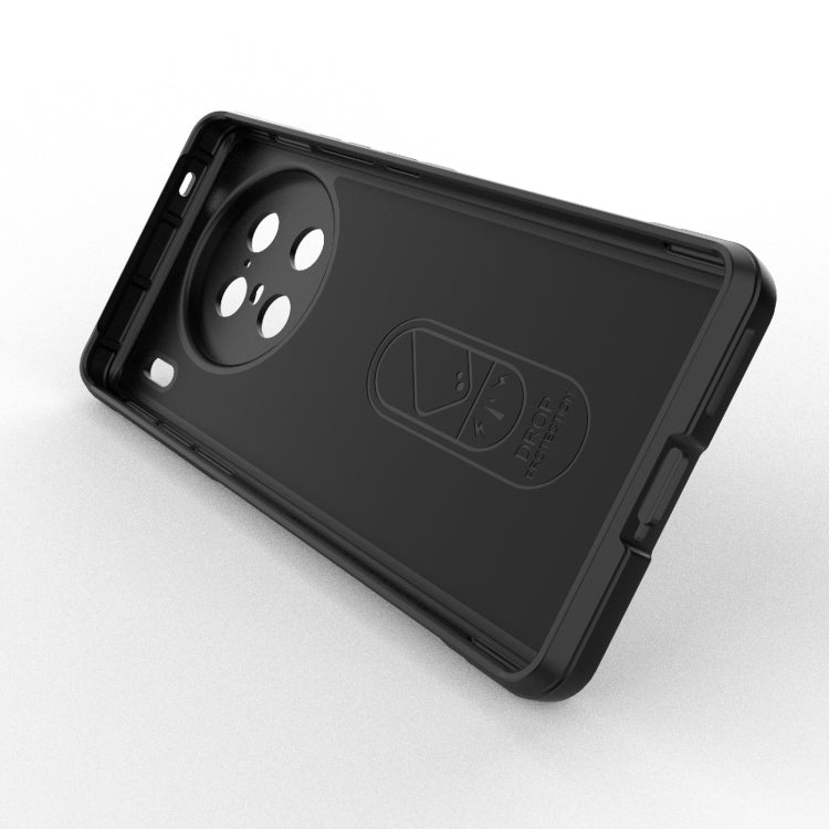 For vivo X90 Pro+ 5G Magic Shield TPU + Flannel Phone Case(White) - vivo Cases by buy2fix | Online Shopping UK | buy2fix
