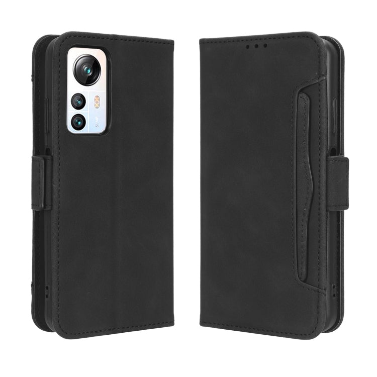 For Blackview A85 Skin Feel Calf Texture Card Slots Leather Phone Case(Black) - More Brand by buy2fix | Online Shopping UK | buy2fix