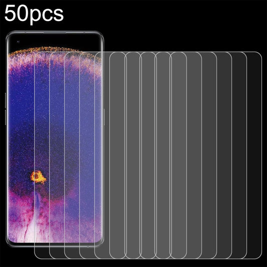 For OPPO Find X8 Pro 50pcs 0.26mm 9H 2.5D Tempered Glass Film - Find X8 Pro Tempered Glass by buy2fix | Online Shopping UK | buy2fix